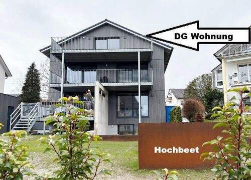 traumhafte Aussicht - DG Wohnung - 4 Zimmer Etagenwohnung in Überlingen