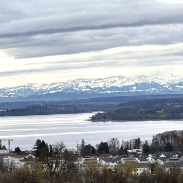 Alpensicht in Überlingen - 