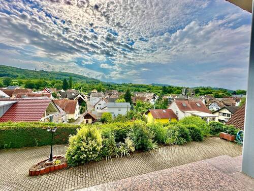 Ausblick vom Balkon - 