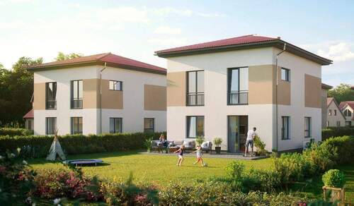 Energieeffizientes Haus mit Garten - 