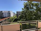 Blick vom Balkon - Etagenwohnung mit 100,00 m&sup2; in Wunstorf zur Miete