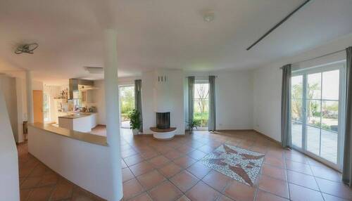 Wohn- Essbereich mit Kamin - 