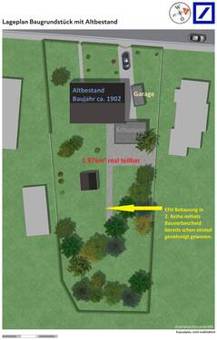 Lageplan Grundstück - 