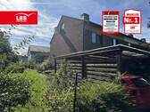 Hausansicht mit Gartenblick - Familienidyll in Drevenack - REH mit Garage, Carport und Garten!