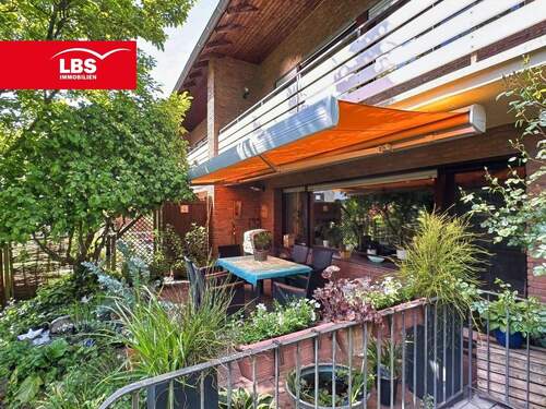 Terrasse - 4 Zimmer Reihenendhaus in Hünxe