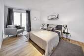 Beispiel Schlafzimmer Musterwohnung - 
