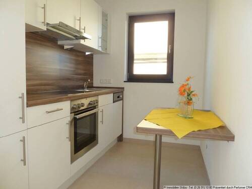 Einbauküche - Etagenwohnung mit 50,00 m² in Wirft zur Miete