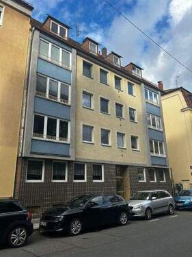 Hausansicht Nunnenbeckstr.jpg - Mehrfamilienhaus 13 Whg. mit 18 Garagen im Garagenhof in top zentr. Lage, Nähe Rathenauplatz, Nunnenbeckstr.