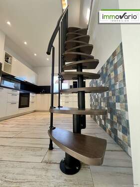 Treppe zum Spitzboden - 