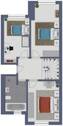 Grundriss Obergeschoss - 
