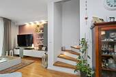 Wohnzimmer - 5 Zimmer Reihenmittelhaus zum Kaufen in Berlin