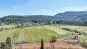 Blick auf Feld und Maimont - 