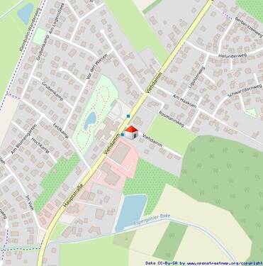 Lageplan - Grundstück zum Kaufen in Edewecht