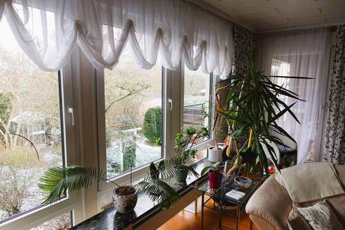 Blick in den Garten - 6 Zimmer Einfamilienhaus in Wörrstadt