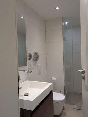 Badezimmer - 1 Zimmer Etagenwohnung in Frankfurt