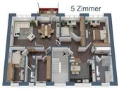 3D Grundriss 5 Zimmer - 