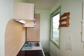 kleine Küche im Bungalow - 