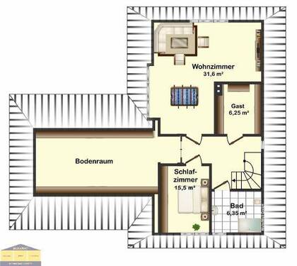 Dachgeschoss - 