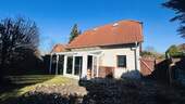 rückwärtige Gebäudeansicht - 5 Zimmer Einfamilienhaus in Bad Doberan