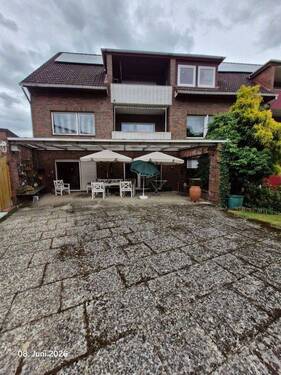überdachte Terrasse.JPG - Großzügige 4-Zimmer-wohnung in Horneburg im Ortskern