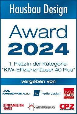  Erster Platz KfW-Effizienzhäuser 40 Plus - 