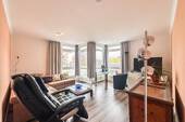 Wohnbereich - Komfortabel & barrierearm wohnen - ideale 3-Zimmer-Wohnung mit Aufzug, Balkon & Tiefgarage