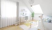 Visualisierung des Kinderzimmers im Doppelhaus - 