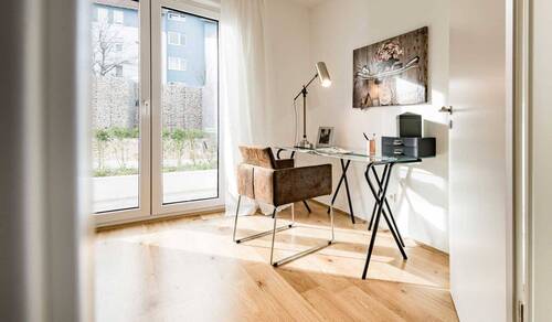 Nicht nur praktisch: Ein Homeoffice sieht mit den - 