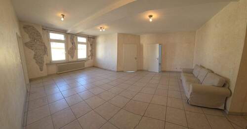 Wohnzimmer Panoramabild - 3 Zimmer Etagenwohnung zur Miete in Kulmbach