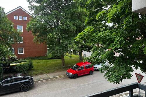 Blick vom Balkon - 2 Zimmer Etagenwohnung zum Kaufen in Lensahn