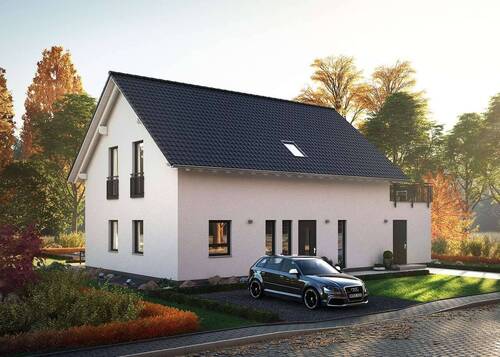 Hausansicht - Einfamilienhaus mit 184,00 m&sup2; in Rothenburg zum Kaufen