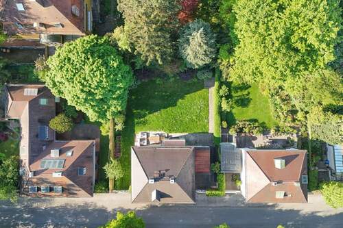 Grundstück aus der Vogelperspektive. - Grundstück zum Kaufen in München