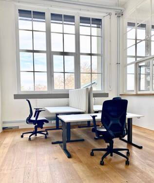 Büro mit 3 Arbeitsplätzen - Modernes Private Office 2.03 im Martini-Park Augsburg - All-inclusive