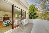 Balkon mit Markise - 
