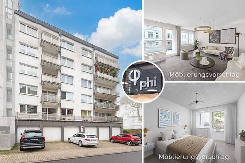 Immobilien-Aachen-Wohnung-Kaufen-PC687-Grid-04v - 2 Zimmer Etagenwohnung zum Kaufen in Aachen