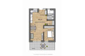 Grundriss Wohnung 16 - Etagenwohnung mit 66,00 m² in Kirchheim unter Teck zum Kaufen