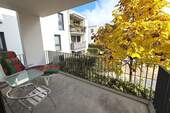 schöner überdachter Balkon - 