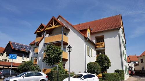 Objektansicht - Ruhig gelegene 3-Raum Wohnung mit Balkon4 und Stellplatz in Stedtfeld zu vermieten!