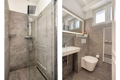 Gäste WC mit Dusche - 