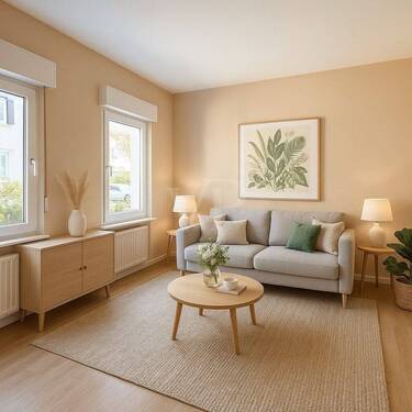 Schlafzimmer EG. KI generiert - 