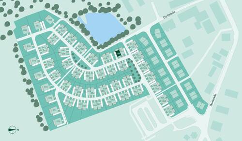 Lageplan Haus 016 Neuseengärten - 