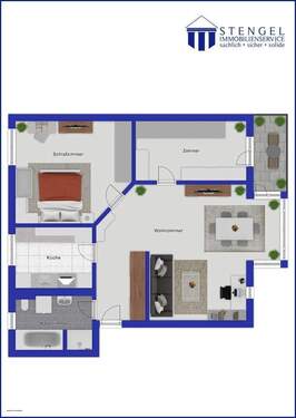Wohnung - 