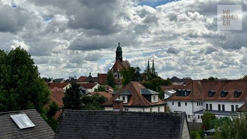 Blick auf Stadtkern Altötting - 
