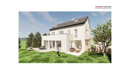 Süd West Perspektive - Traumhaus in Herzogenaurach - sonnig und ruhig gelegen - Haus 1