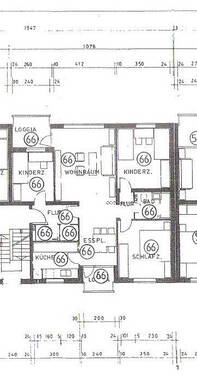 Grundr. Wohnung - 