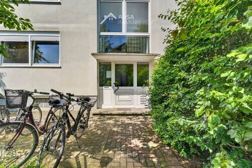Hauseingang - 3 Zimmer Etagenwohnung in Münster
