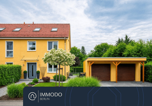 Titel - ?? Modernes Familienidyll in Biesdorf - kernsanierte 5ZI-DHH mit 130 m², Südgarten & Sonnenterrasse