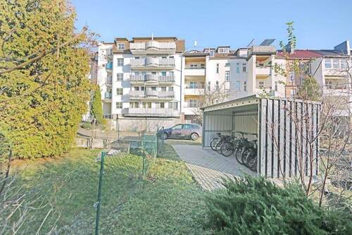 Blick auf das Haus - 