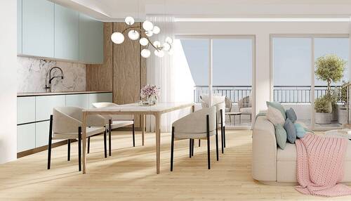 Visualisierung - Traumhafte 3-Zimmer-Dachgeschosswohnung mit Süd-Balkon