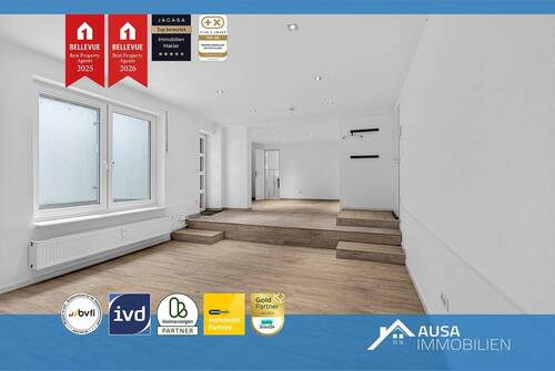 Wohnzimmer - Helle Souterrain-Wohnung in Münster-City